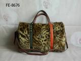 Tiger Fur Satchel