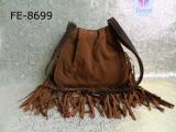 Suede Tassel Bag