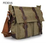 Canvas shoulder bag