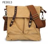 Canvas shoulder bag