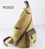 Canvas shoulder bag