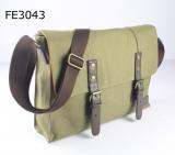 Canvas messenger bag