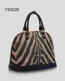 Zebra hobo bag