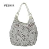 Lace hobo bag